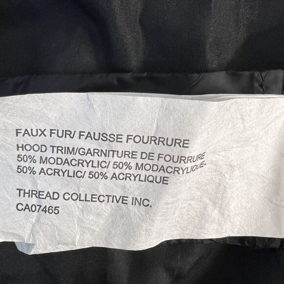 Pajar Canada Roxy Parka Down Puffer Coat‎ Women’s Faux Fur Removable Hood XL - Picture 12 of 16